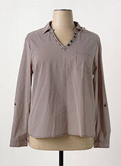 Blouse rouge THEL ELEGANCE pour femme seconde vue