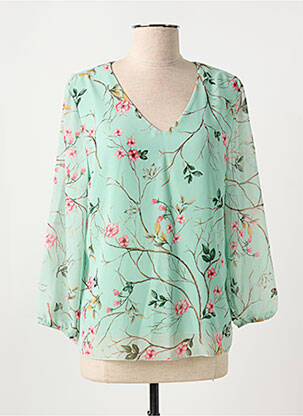 Blouse vert BELLITA pour femme