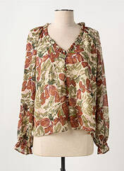 Chemisier marron CHERRY PARIS pour femme seconde vue