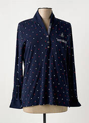 Polo bleu BLACK WELLIS pour femme seconde vue