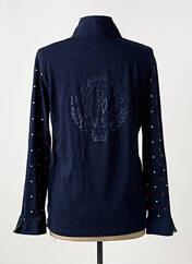 Polo bleu BLACK WELLIS pour femme seconde vue