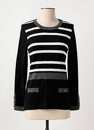 Pull noir MARBLE pour femme