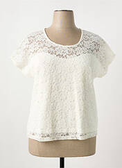 T-shirt beige MARBLE pour femme seconde vue