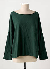 T-shirt vert SCHOOL RAG pour femme seconde vue