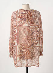 Tunique manches longues marron GILMA D'AGO' pour femme seconde vue