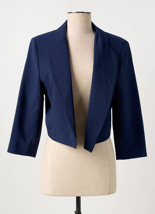 Boléro manches longues bleu RINASCIMENTO femme
