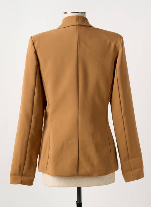 Blazer col châle marron STUDIO PARISIEN femme
