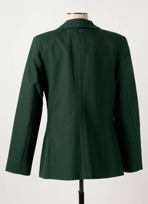 Blazer col châle vert FREEMAN T.PORTER femme