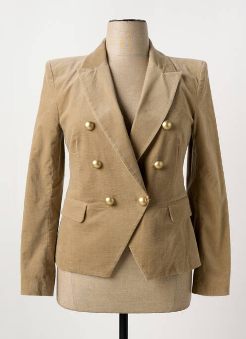 Blazer beige RINASCIMENTO pour femme