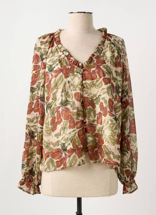 Chemisier marron CHERRY PARIS pour femme