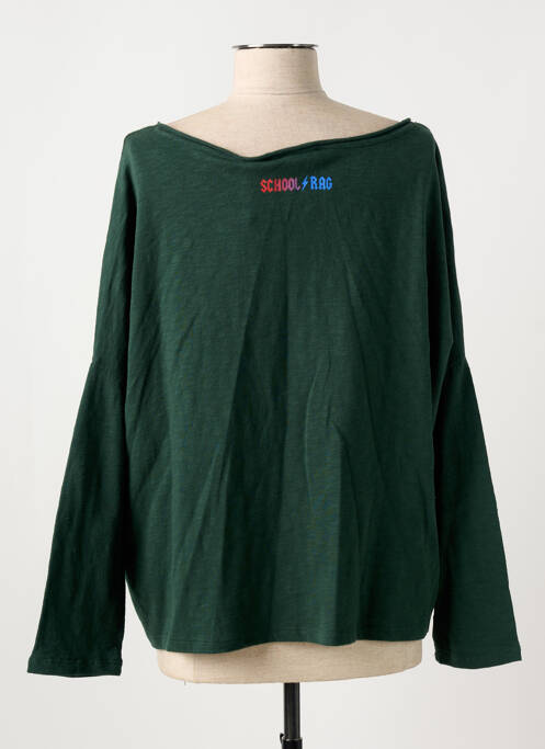 T-shirt vert SCHOOL RAG femme