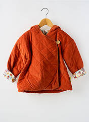 Manteau court orange MOULIN ROTY pour fille seconde vue