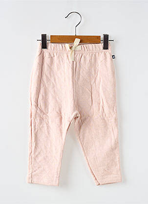 Pantalon slim taille élastique taille élastique rose PETIT BATEAU fille