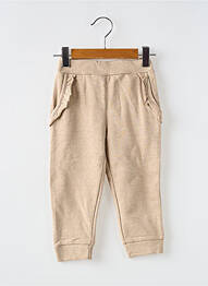 Jogging poches taille élastique marron NAME IT fille