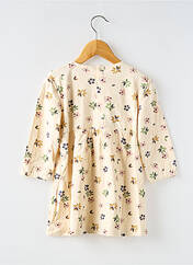 Robe courte beige PETIT BATEAU pour fille seconde vue