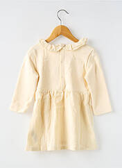 Robe courte beige PETIT BATEAU pour fille seconde vue