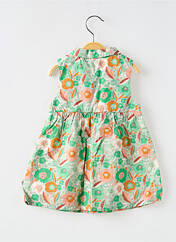 Robe courte vert MOULIN ROTY pour fille seconde vue
