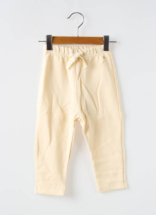 Pantalon slim taille élastique taille élastique beige PETIT BATEAU fille