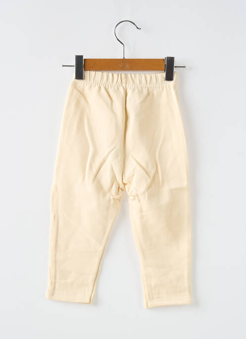 Pantalon slim taille élastique taille élastique beige PETIT BATEAU fille