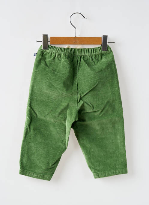 Pantalon droit vert PETIT BATEAU pour enfant