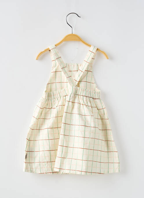 Robe courte beige MOULIN ROTY pour fille