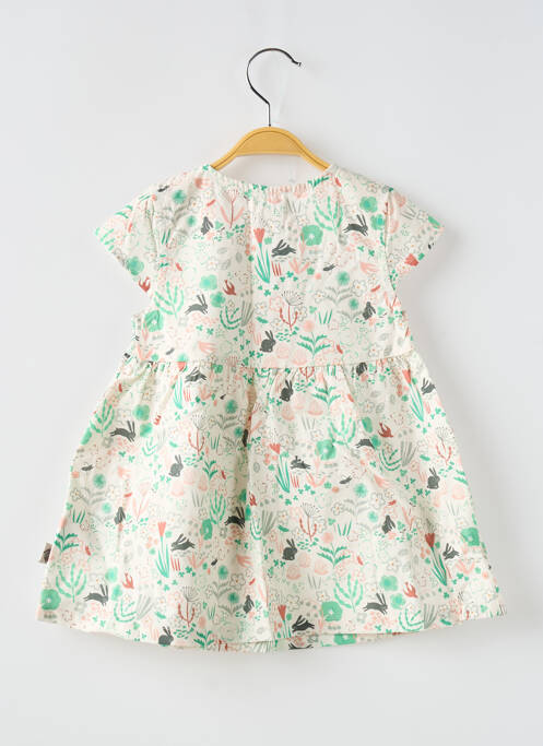 Robe courte blanc MOULIN ROTY pour fille