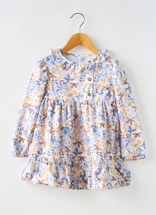 Robe courte bleu MAYORAL pour fille