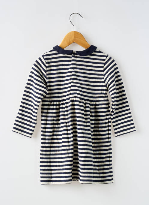 Robe courte bleu PETIT BATEAU pour fille