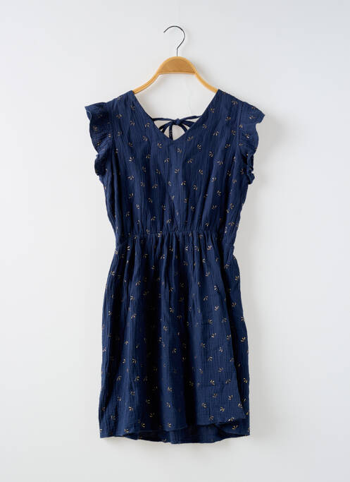 Robe courte bleu PM MERE & FILLE pour fille
