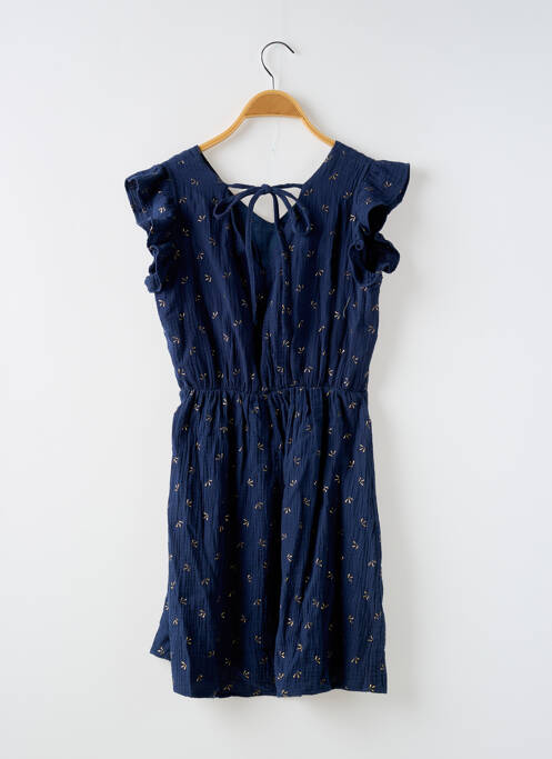 Robe courte bleu PM MERE & FILLE pour fille