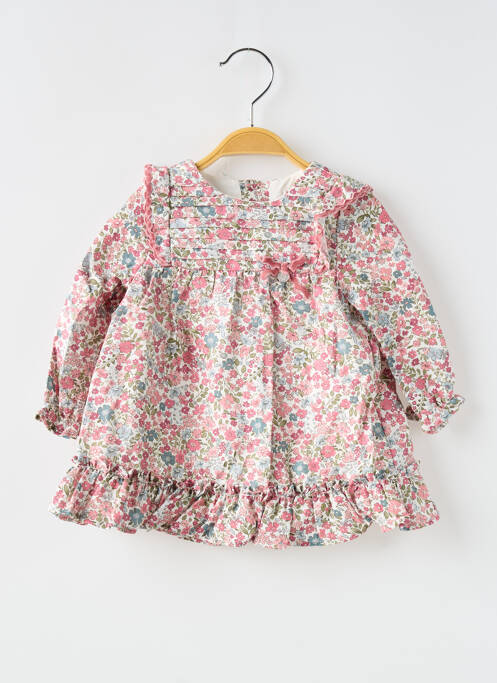 Robe courte rose MAYORAL pour fille