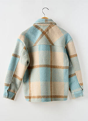 Veste casual col chemisier bleu ONLY fille
