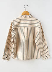 Chemise manches longues beige NAME IT pour garçon seconde vue