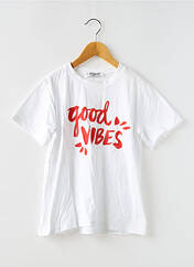 T-shirt blanc MINI MIGNON pour enfant seconde vue