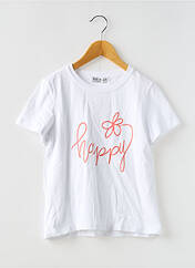 T-shirt blanc MINI MIGNON pour fille seconde vue