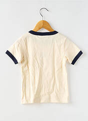 T-shirt beige PETIT BATEAU pour garçon seconde vue
