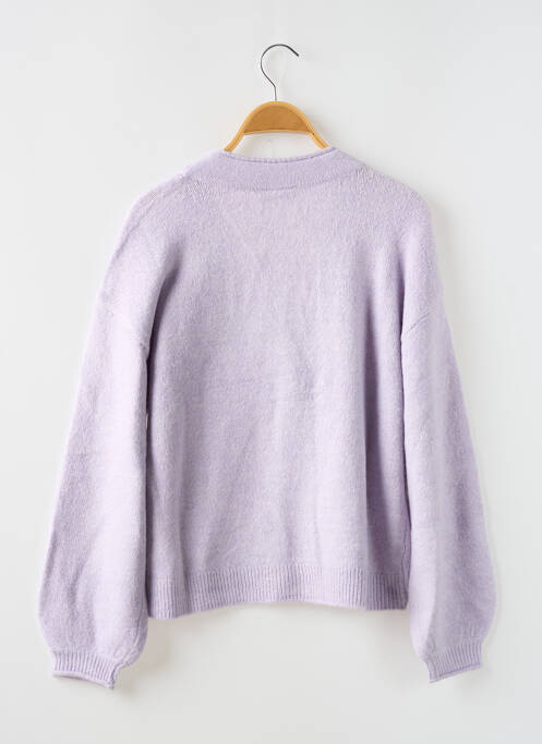 Gilet manches longues violet NAME IT pour fille