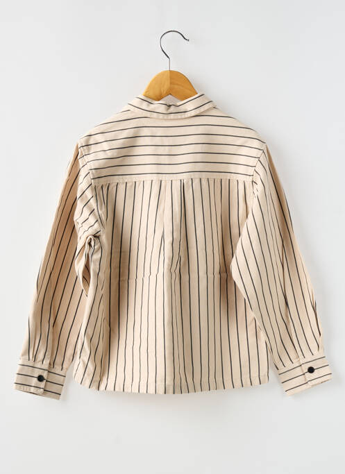 Chemise manches longues beige NAME IT pour garçon