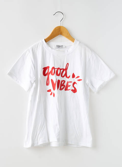 T-shirt blanc MINI MIGNON pour enfant