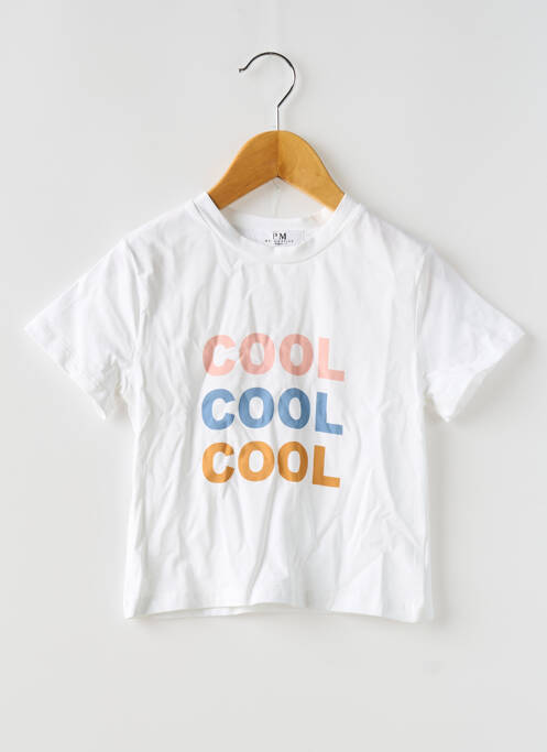 T-shirt blanc PM MERE & FILLE pour fille