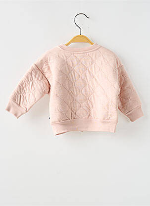 Veste casual col rond rose PETIT BATEAU fille