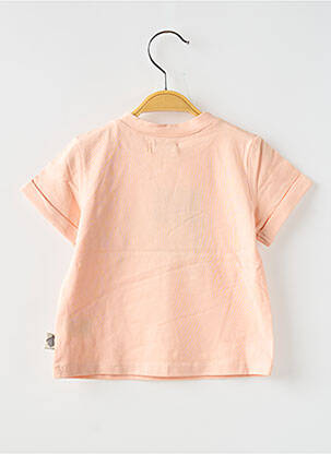 T-shirt coupe droite manches courtes rose MOULIN ROTY enfant