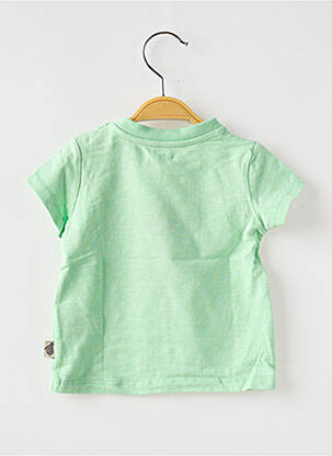 T-shirt coupe droite manches courtes vert MOULIN ROTY enfant