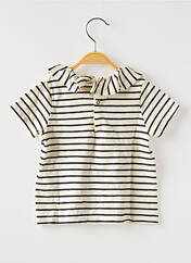 Blouse blanc PETIT BATEAU pour fille seconde vue