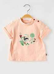 T-shirt rose MOULIN ROTY pour enfant seconde vue
