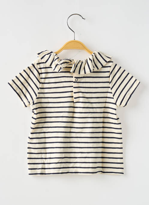 Blouse blanc PETIT BATEAU pour fille