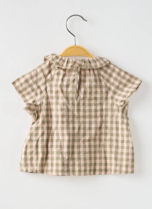 Blouse vert PETIT BATEAU pour fille
