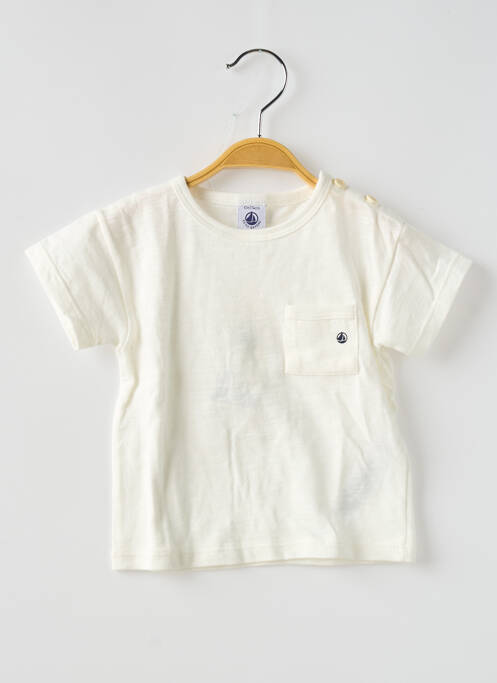 T-shirt blanc PETIT BATEAU pour enfant