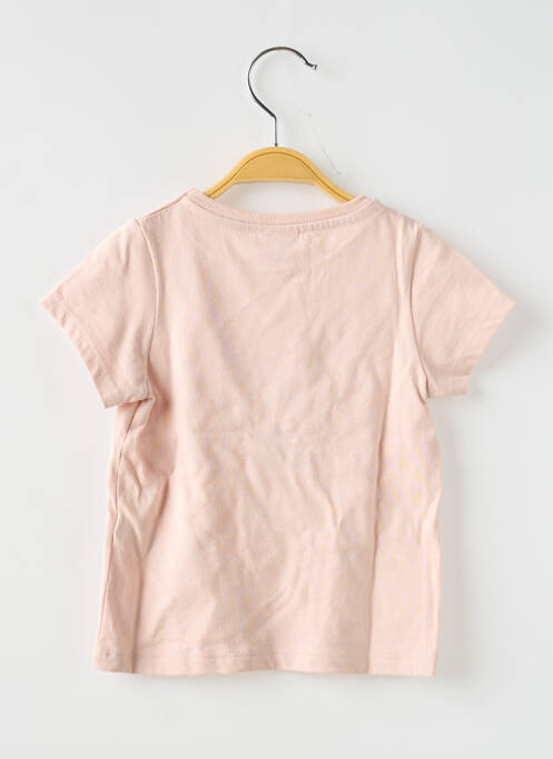 T-shirt rose PETIT BATEAU pour fille