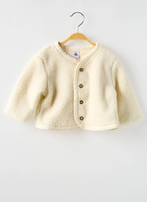 Veste casual beige PETIT BATEAU pour fille